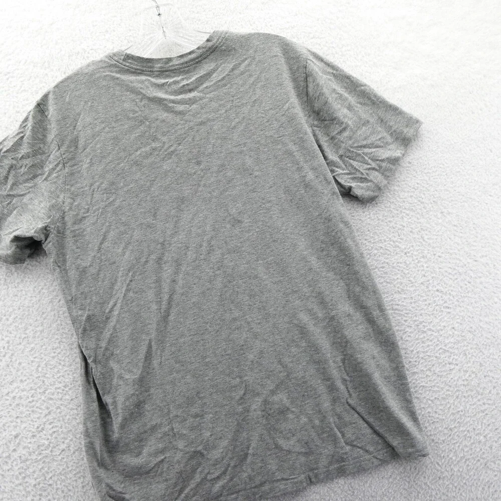 New England Patriots Shirt Men Medium Gray Athletic Super Bowl XLIX NFL Football